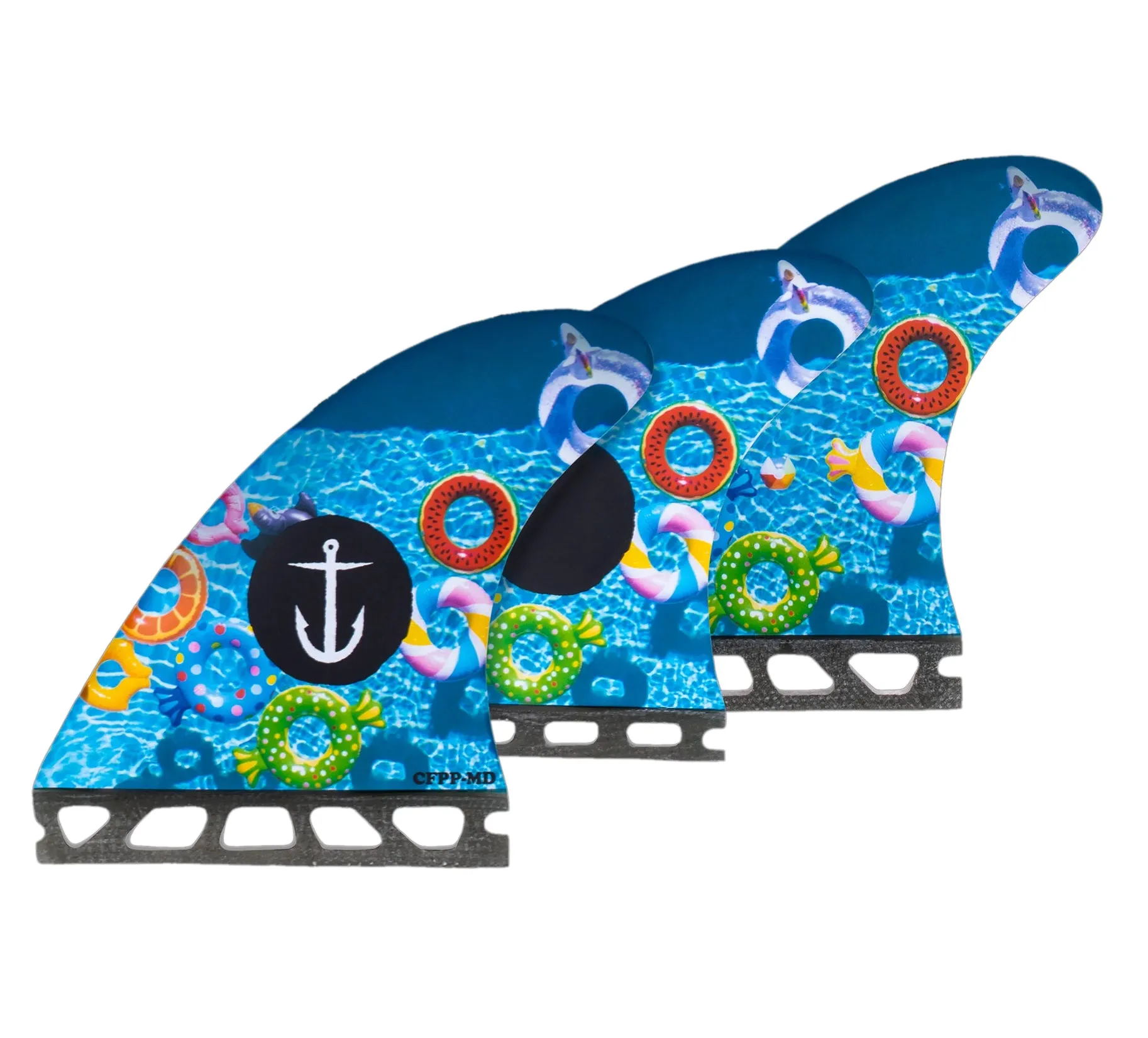 Captain Fin Pool Party Single Tab Truster Fin Set