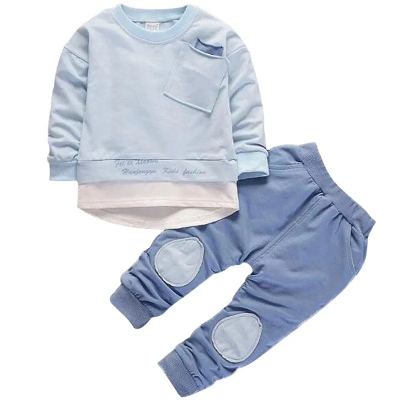Casual Unisex Shirt Tops Pants Clothes