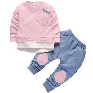 Casual Unisex Shirt Tops Pants Clothes