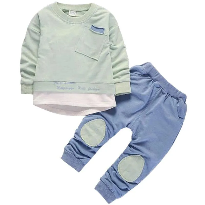 Casual Unisex Shirt Tops Pants Clothes