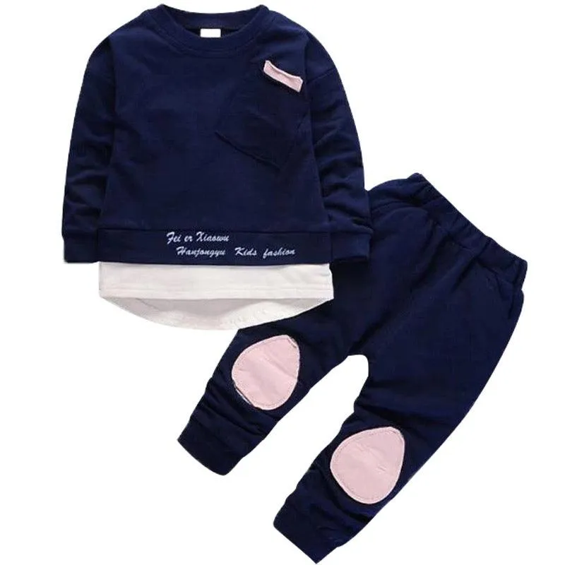 Casual Unisex Shirt Tops Pants Clothes