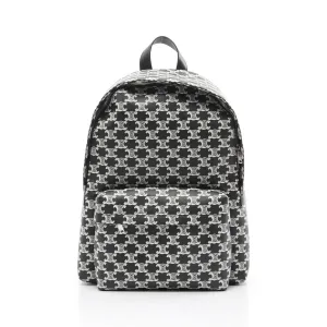 Celine Triomphe Backpack PVC Coated Canvas Leather