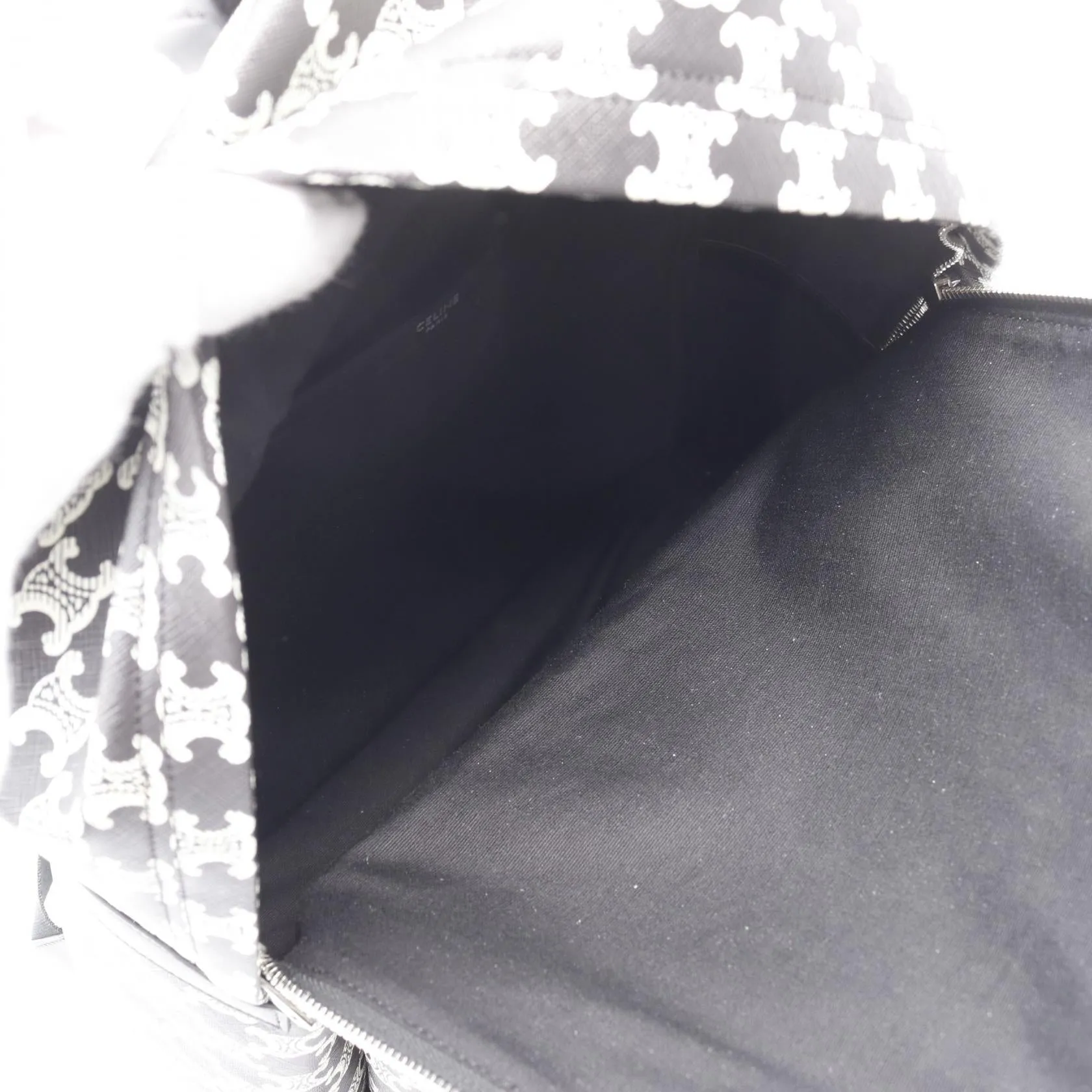 Celine Triomphe Backpack PVC Coated Canvas Leather