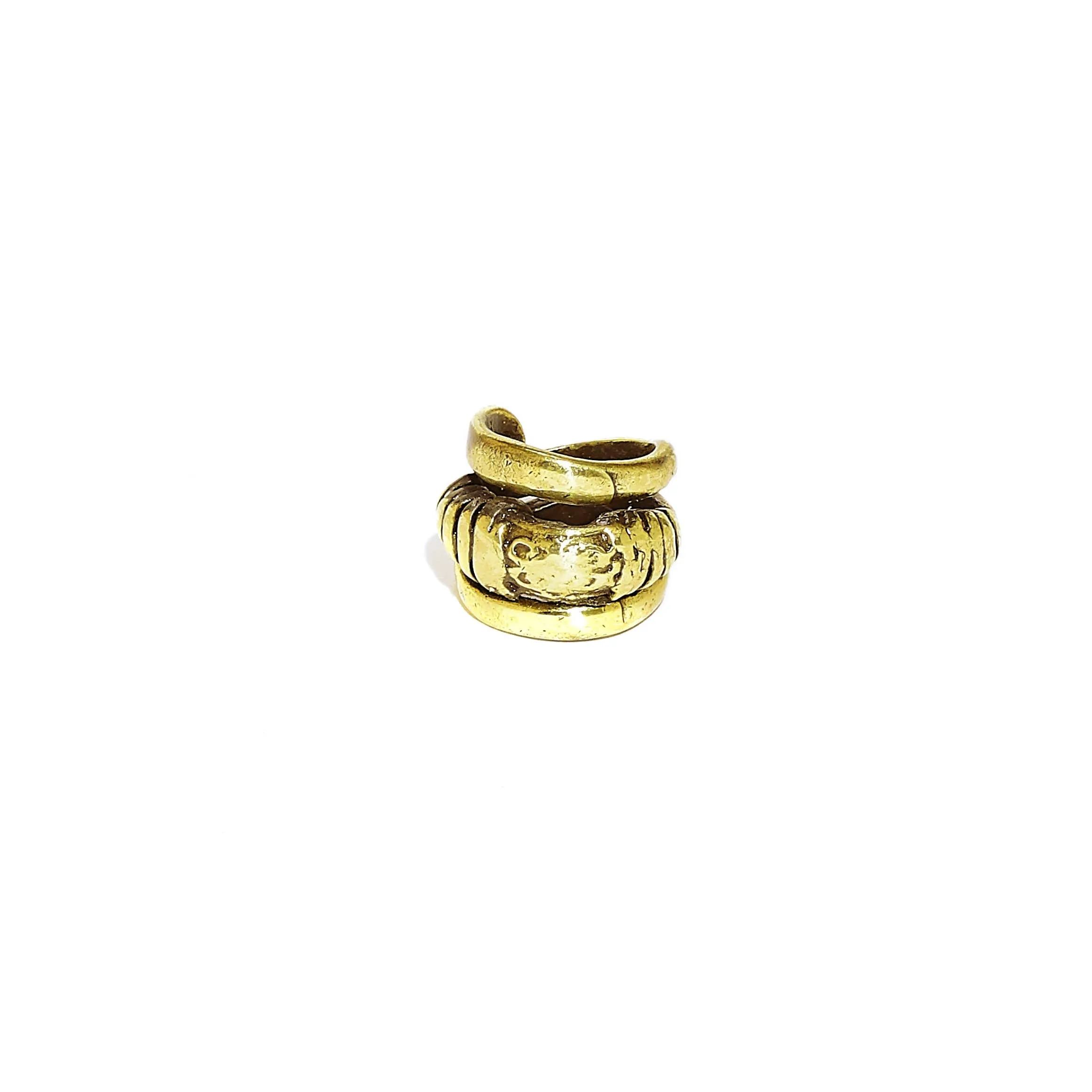 Chanour - Handmade Bronze Wrap Ring