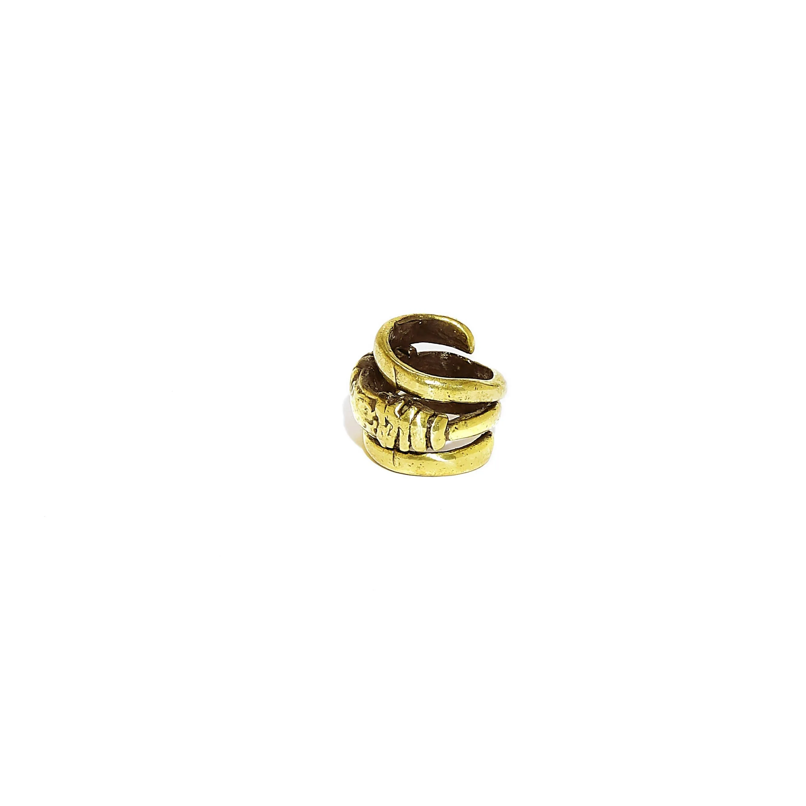 Chanour - Handmade Bronze Wrap Ring