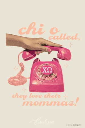 Chi Omega Kansas State University Mom's Day T-Shirt