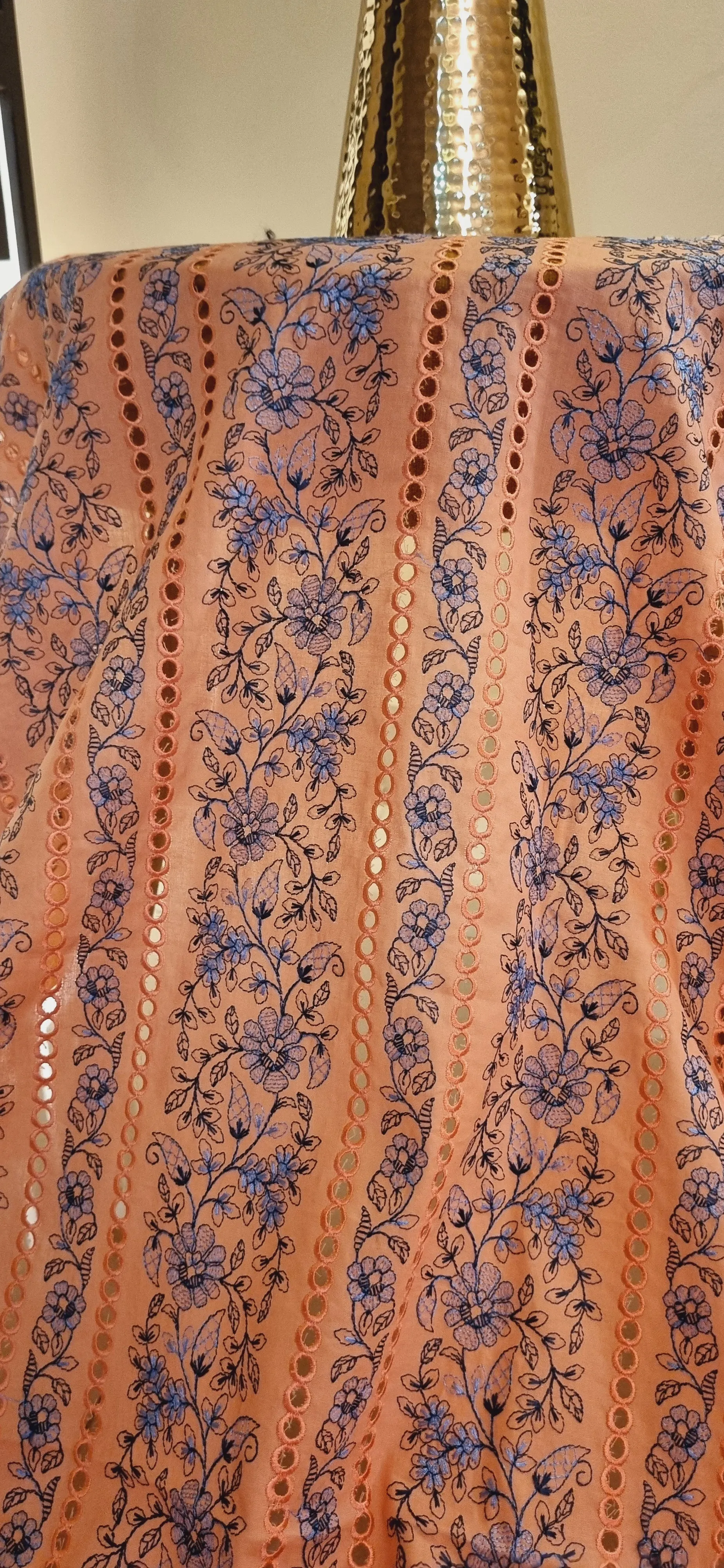 Chikan embroidered lawn two-piece suits