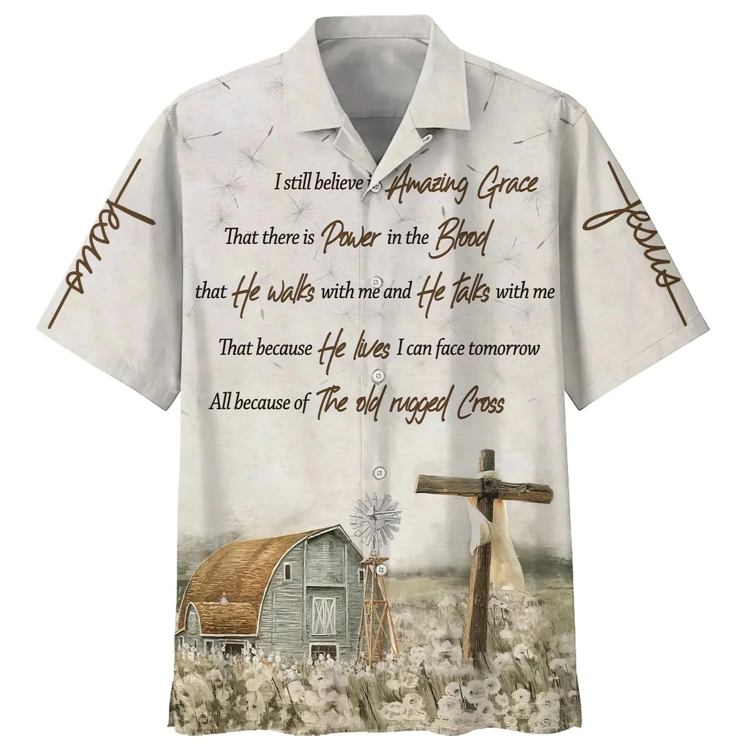 Christianartbag Hawaiian Shirt, I Still Believe In Amazing Grace Hawaiian Shirt, Christian Hawaiian Shirts For Men & Women, CABHWS01270723