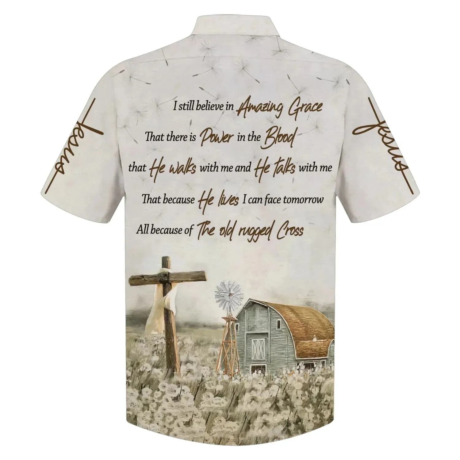Christianartbag Hawaiian Shirt, I Still Believe In Amazing Grace Hawaiian Shirt, Christian Hawaiian Shirts For Men & Women, CABHWS01270723