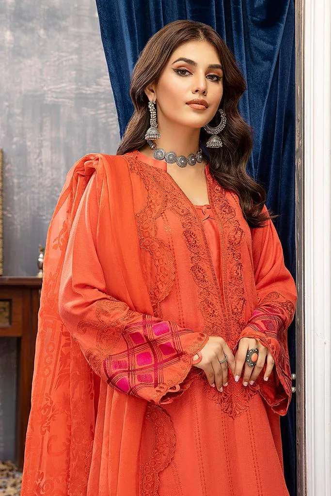 CKR-006 | Charizma Viscose Karandi Collection Winter Volume 1 2021-2022 | Unstitched Embroidered Viscose Karandi Suits