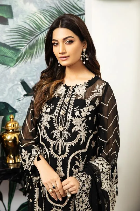 Clara | Alizeh Royale De Luxe Collection | Unstitched Embroidered Chiffon Suits
