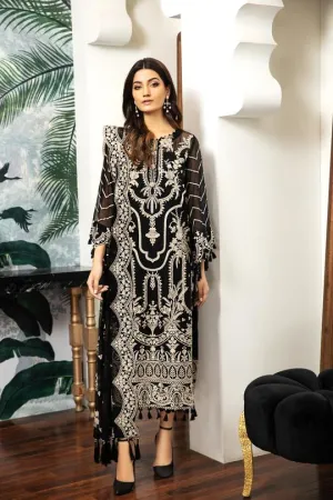 Clara | Alizeh Royale De Luxe Collection | Unstitched Embroidered Chiffon Suits