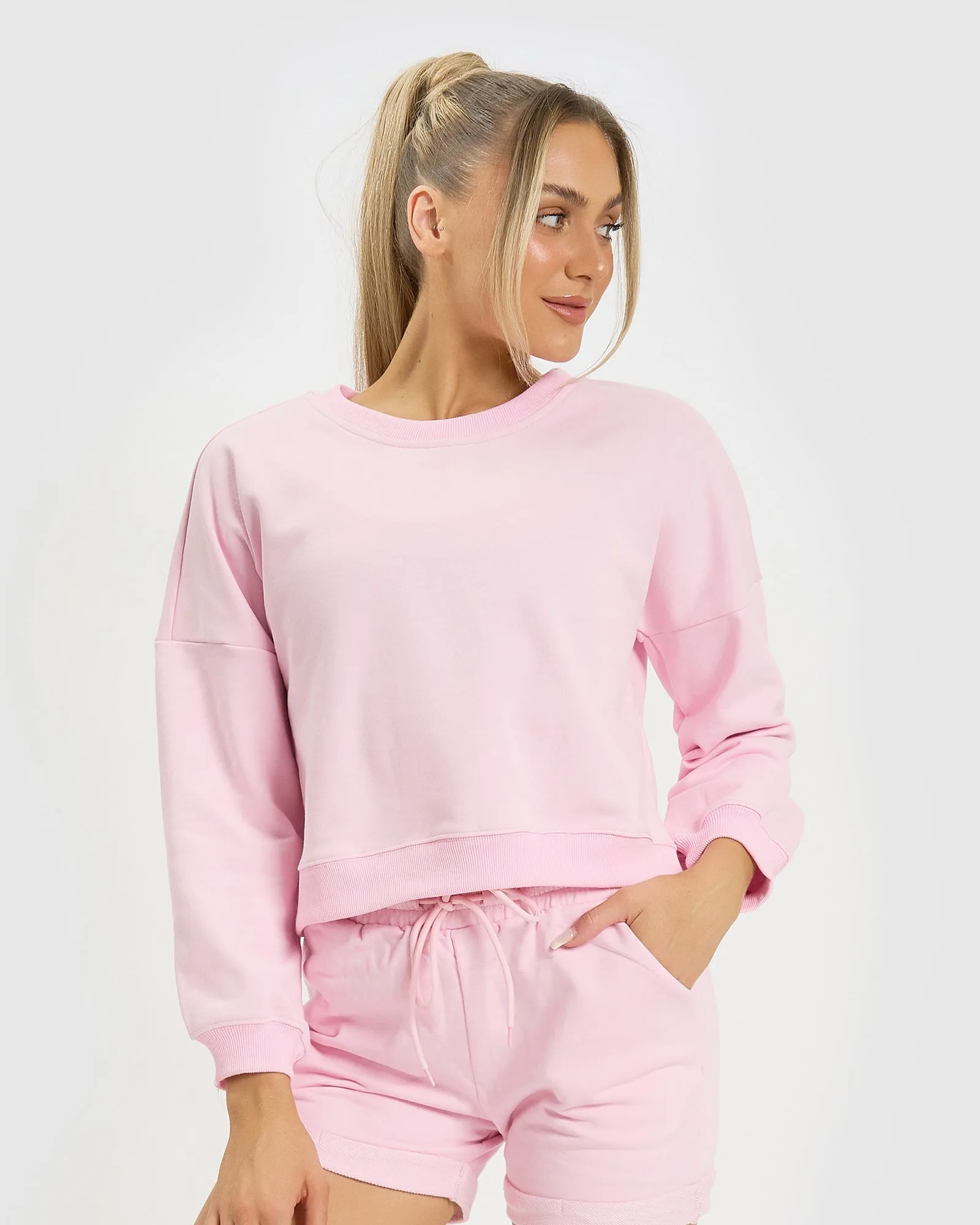 Core Trainer Amber Loungewear Set Pink