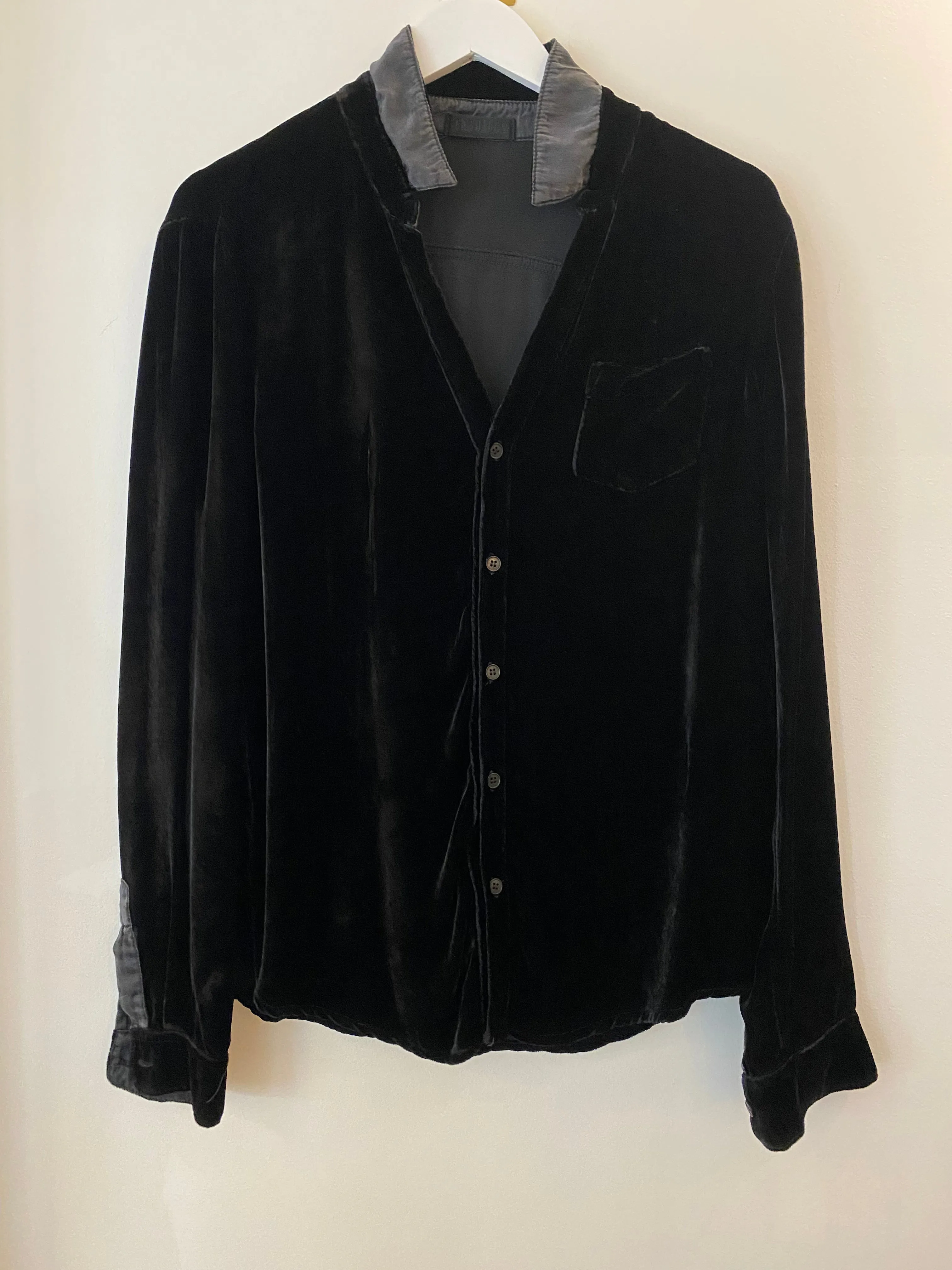 CP Shades Black Velvet Sloane Shirt