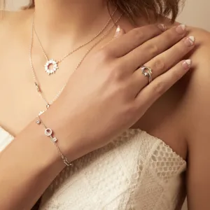 Crescent Key Bracelet