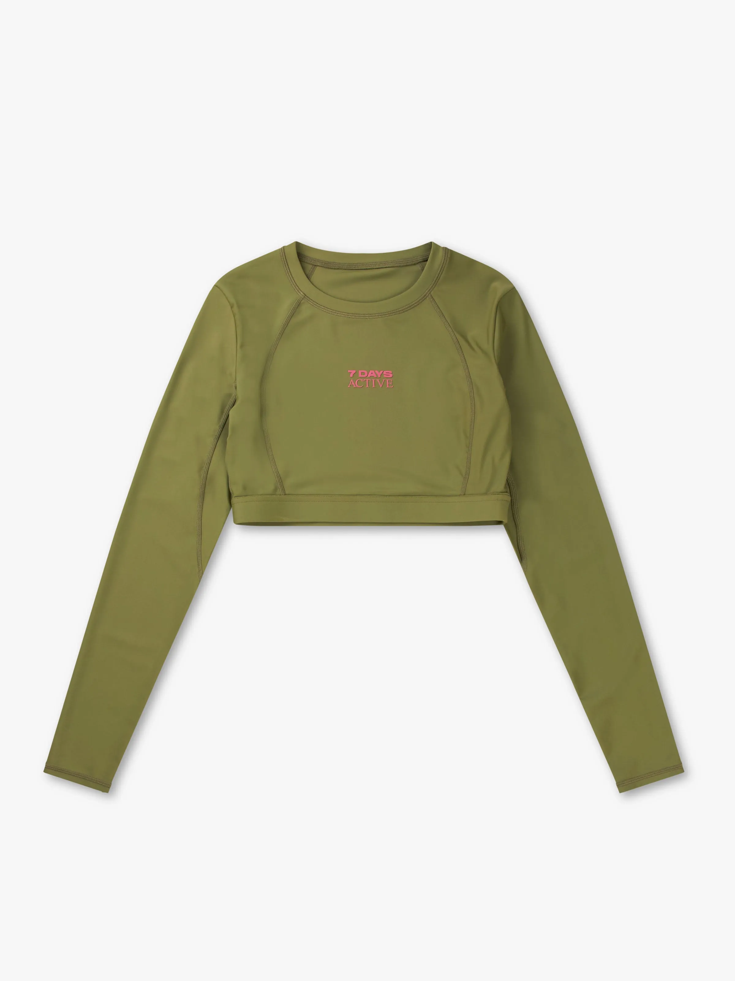 Cropped Longs Sleeve Top