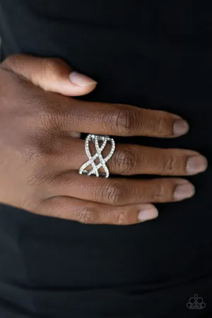 Cross Action Couture - White - Paparazzi Accessories