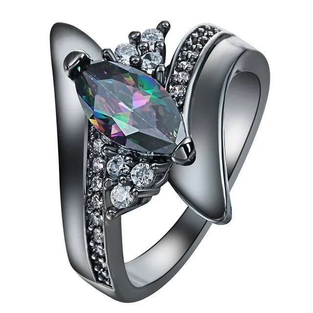 Crystal Cubic Zirconia Rings