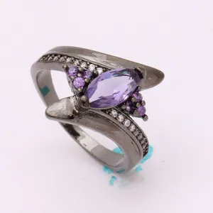 Crystal Cubic Zirconia Rings