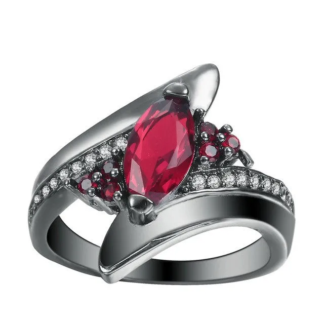 Crystal Cubic Zirconia Rings