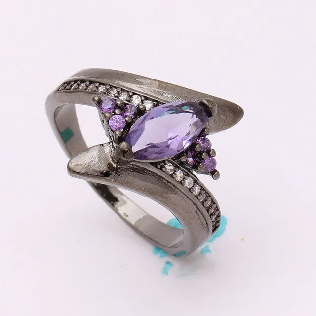 Crystal Cubic Zirconia Rings