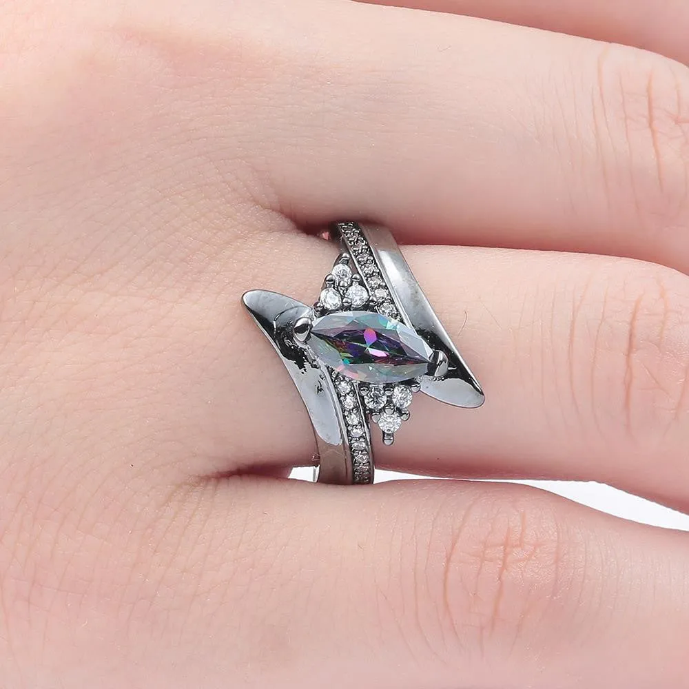 Crystal Cubic Zirconia Rings