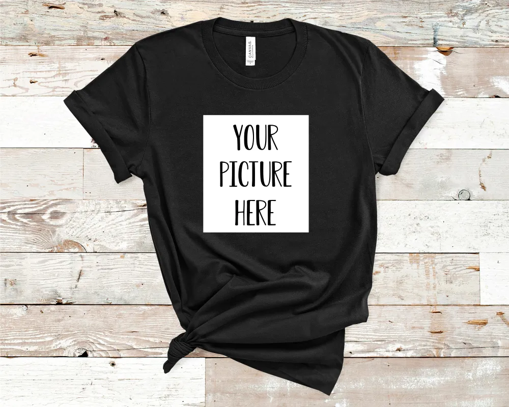 Custom Picture Short Sleeve Tee