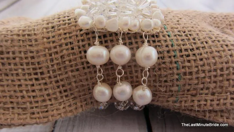 Custom Swarovski Pearl & Crystal Bracelet