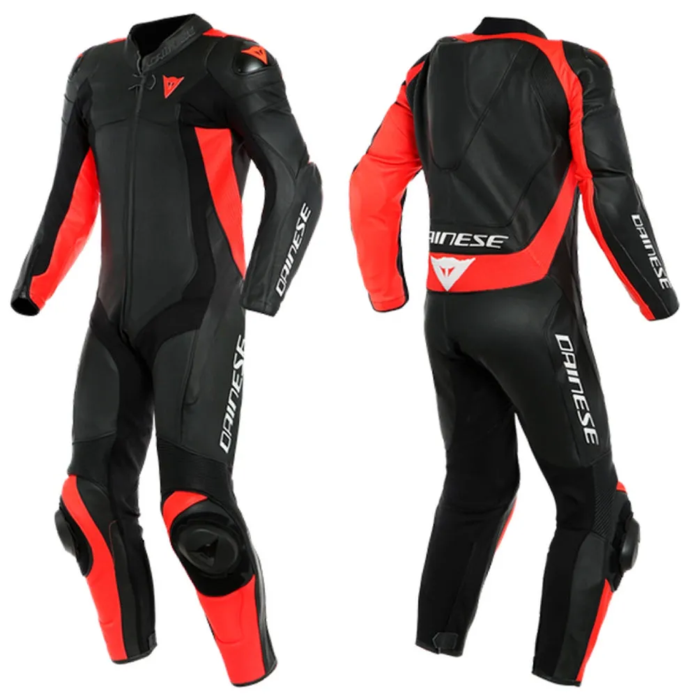 Dainese Assen 2 Leather Suit Black / Red