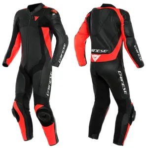 Dainese Assen 2 Leather Suit Black / Red