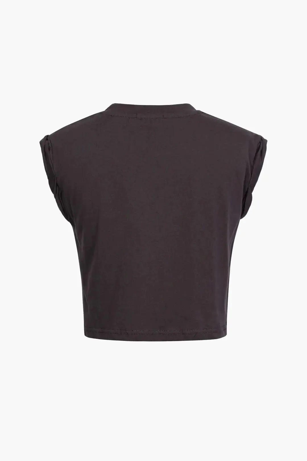 Delilah - Floral Print Knot Detail Woman's T Shirt
