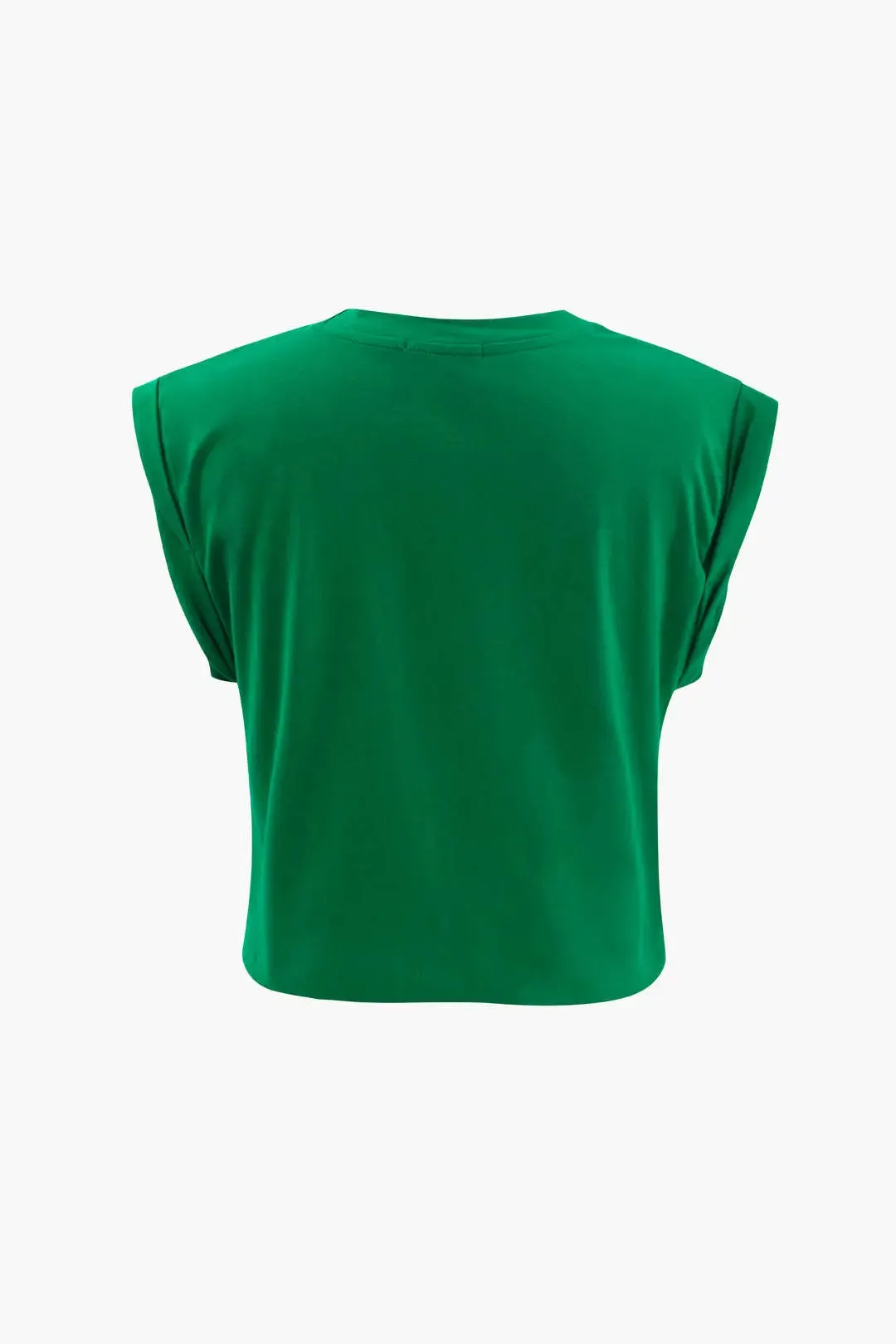 Delilah - Floral Print Knot Detail Woman's T Shirt