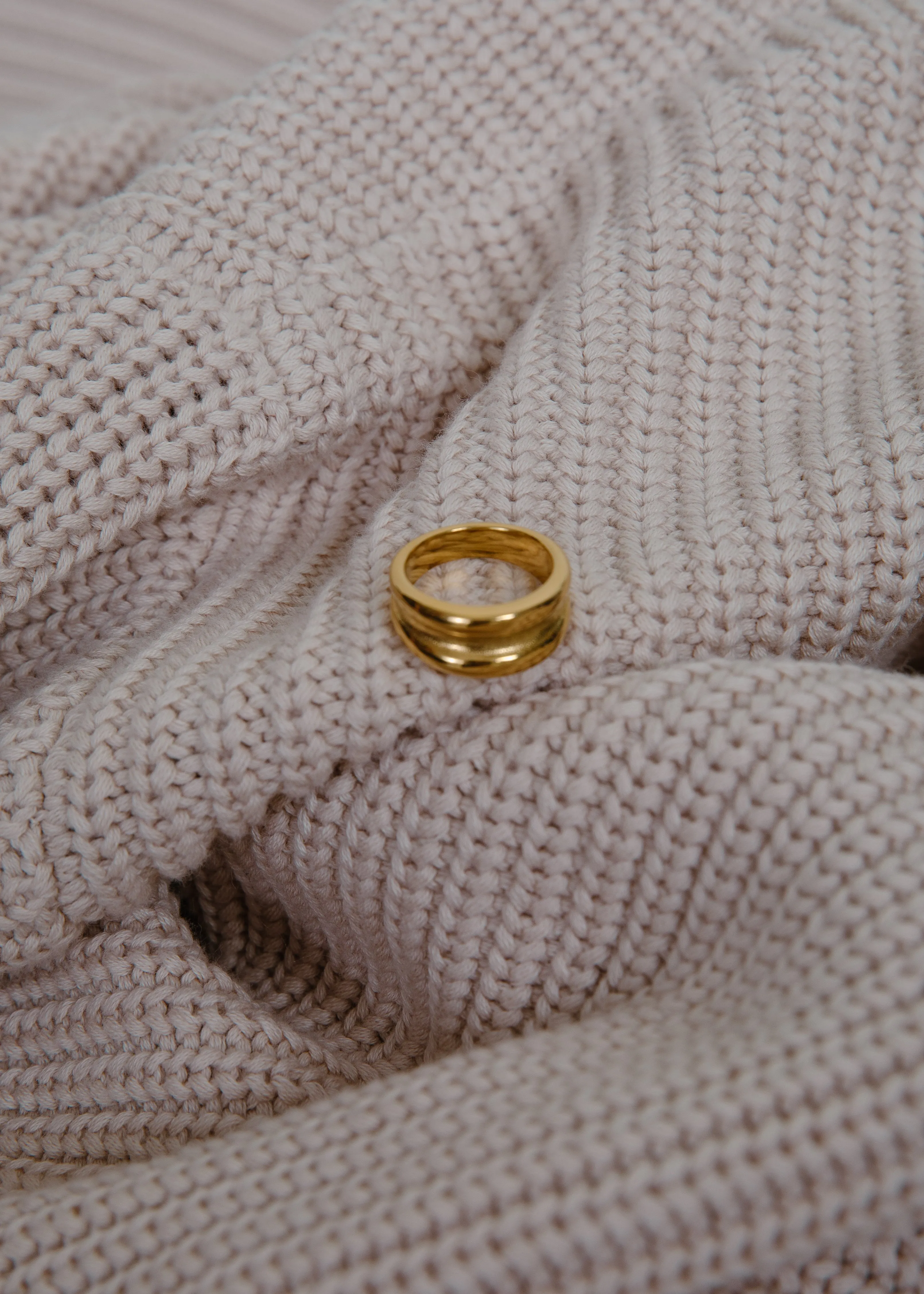 Doubled Up Gold Ring