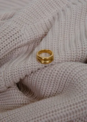 Doubled Up Gold Ring