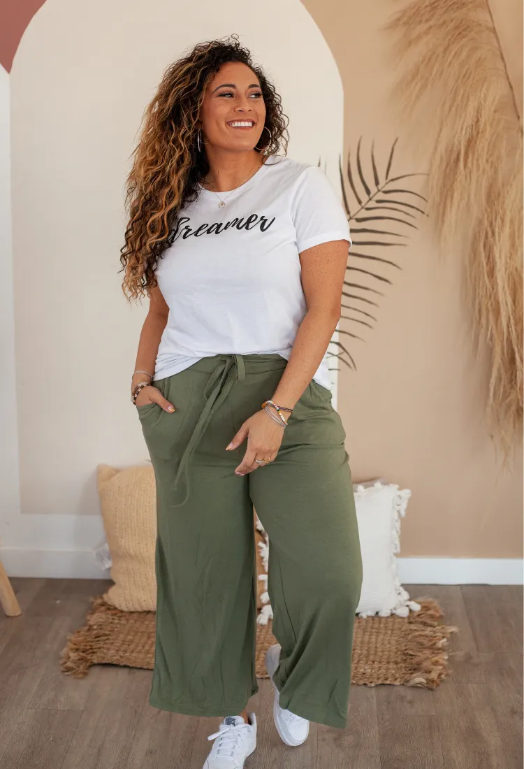 Dreamer Tee in White
