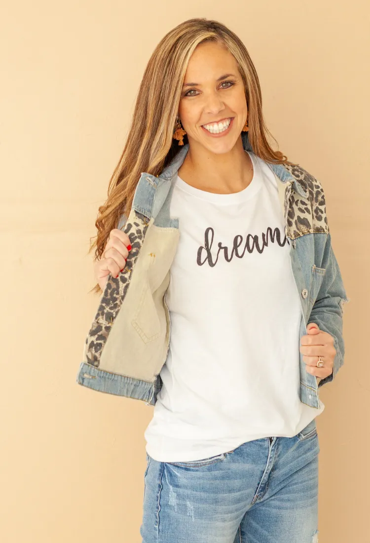 Dreamer Tee in White