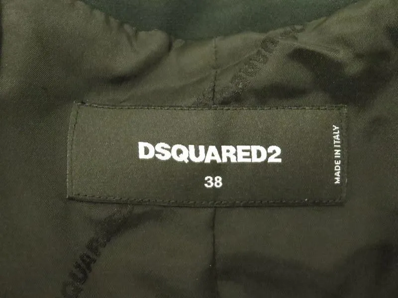 DSquared2  Womens' Suits & Suit Separates: Black Acetate Size 6, Pre-owned