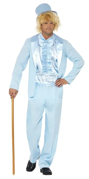 Dumb 90s Blue Tuxedo Costume