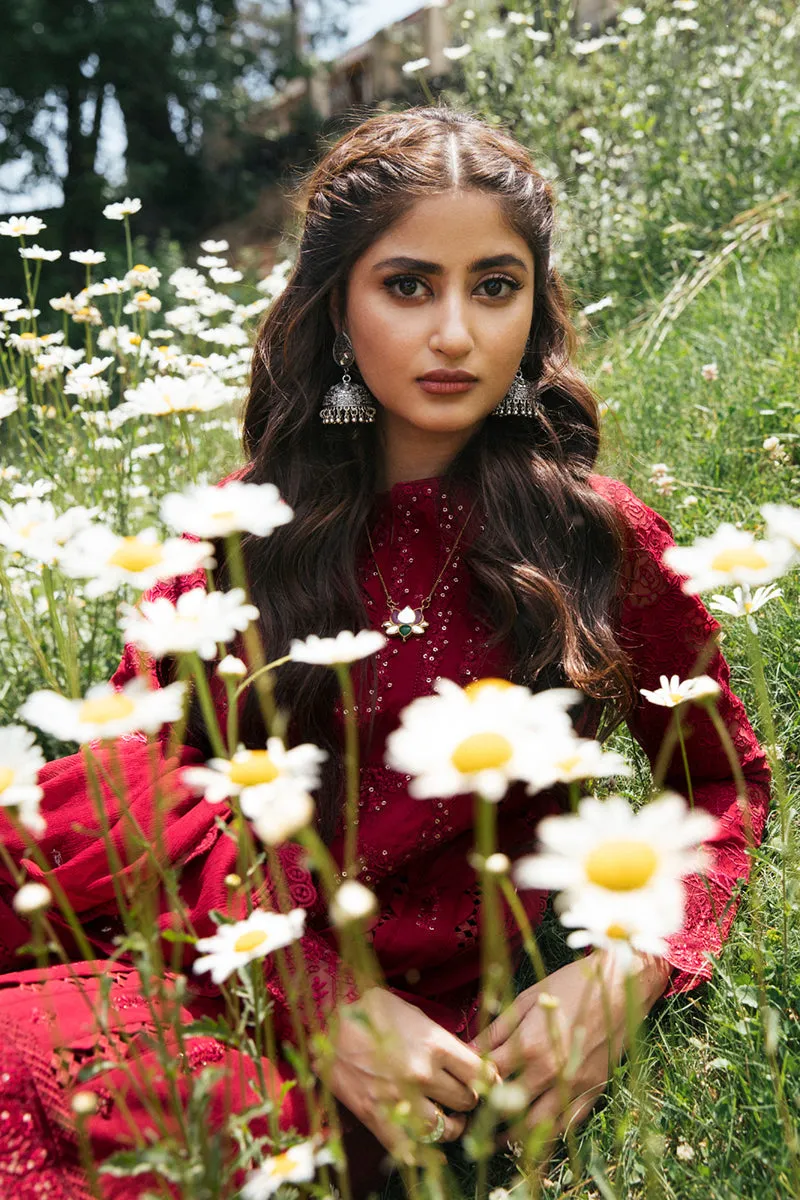 EB-07  REIGN | Qalamkar Rahi Luxury Festive Collection 2022 | Unstitched Embroidered Lawn Suits