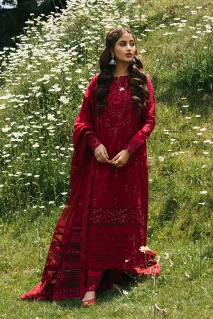 EB-07  REIGN | Qalamkar Rahi Luxury Festive Collection 2022 | Unstitched Embroidered Lawn Suits
