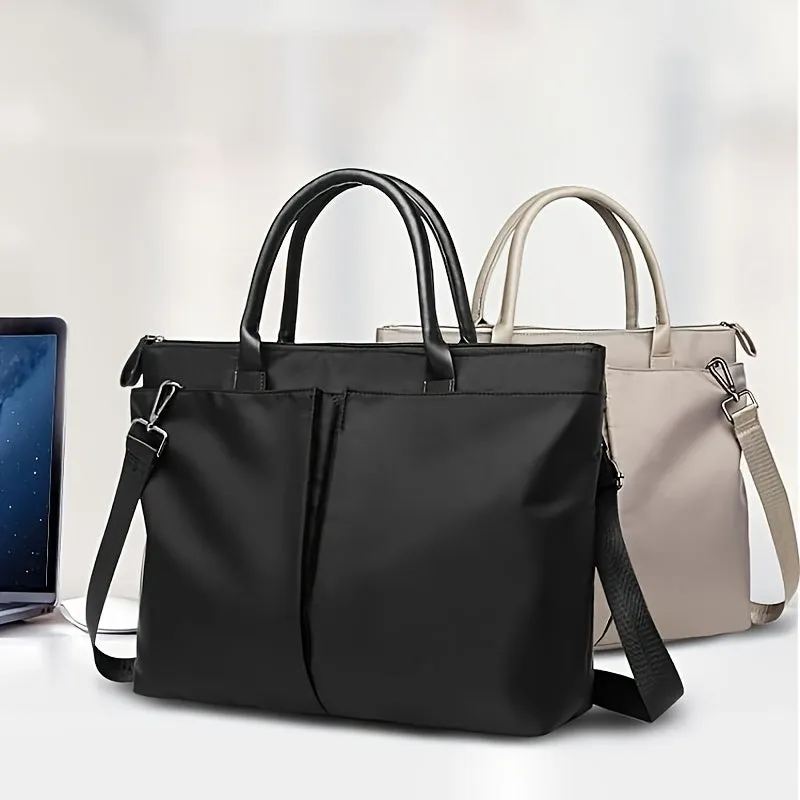 EdgeGuard | Shockproof Laptop Briefcase with Trolley Strap