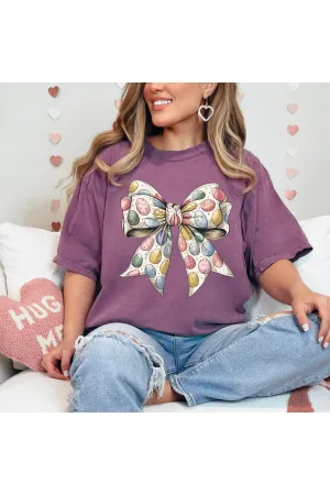 Eggs Coquette Bow Comfort Colors T-Shirt