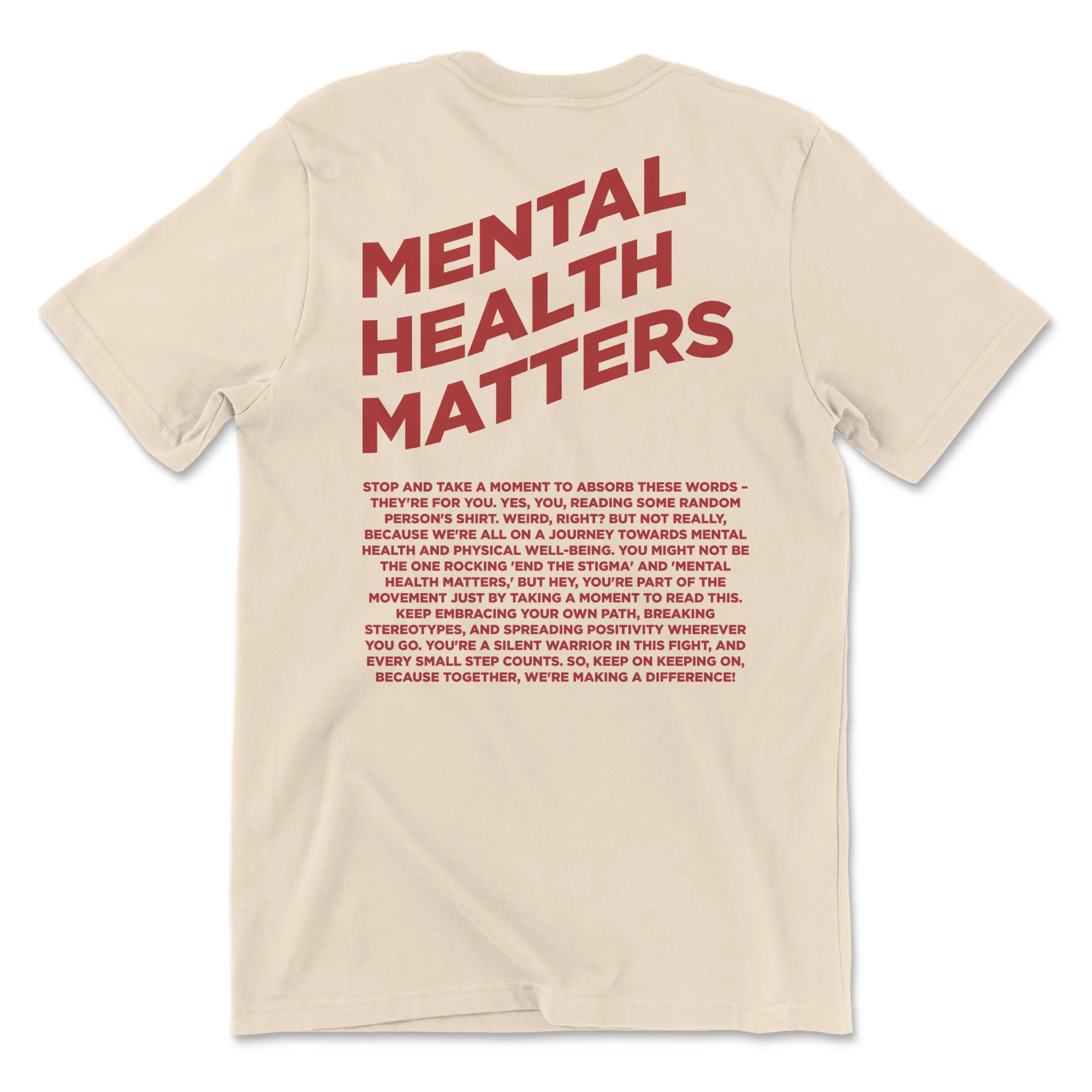 End the Stigma - Mental Health Matters