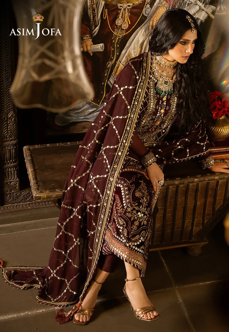 f ASIM JOFA | VELVET FESTIVE | AJVF-12
