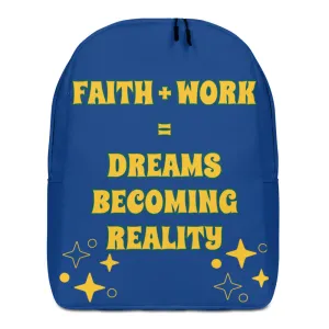 Faith   Work Minimalist Backpack
