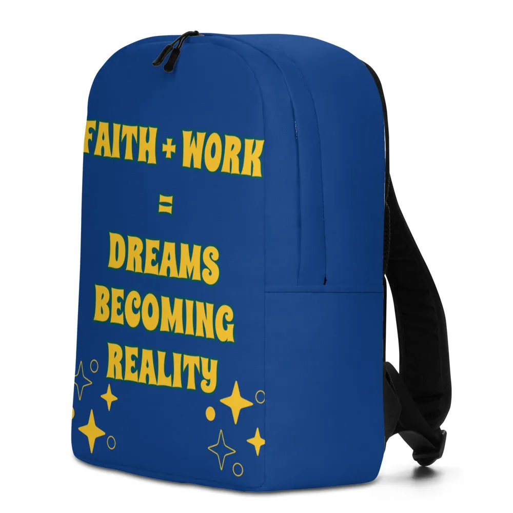 Faith   Work Minimalist Backpack