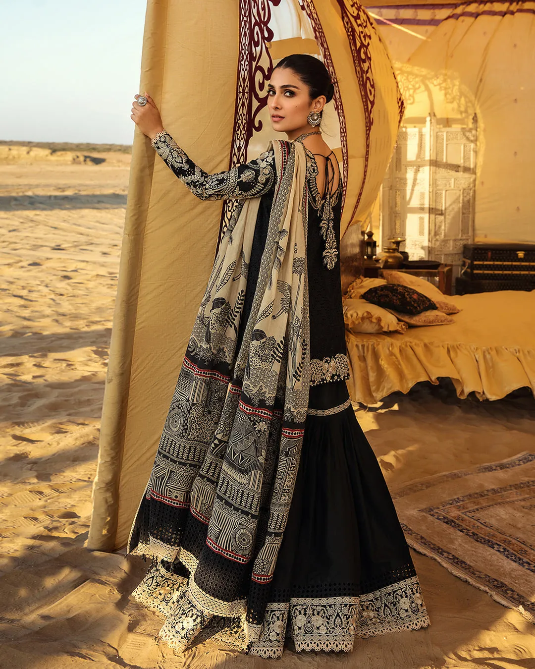 Faiza Saqlain | Lyle Luxury Lawn Collection 2023 | LEELAH