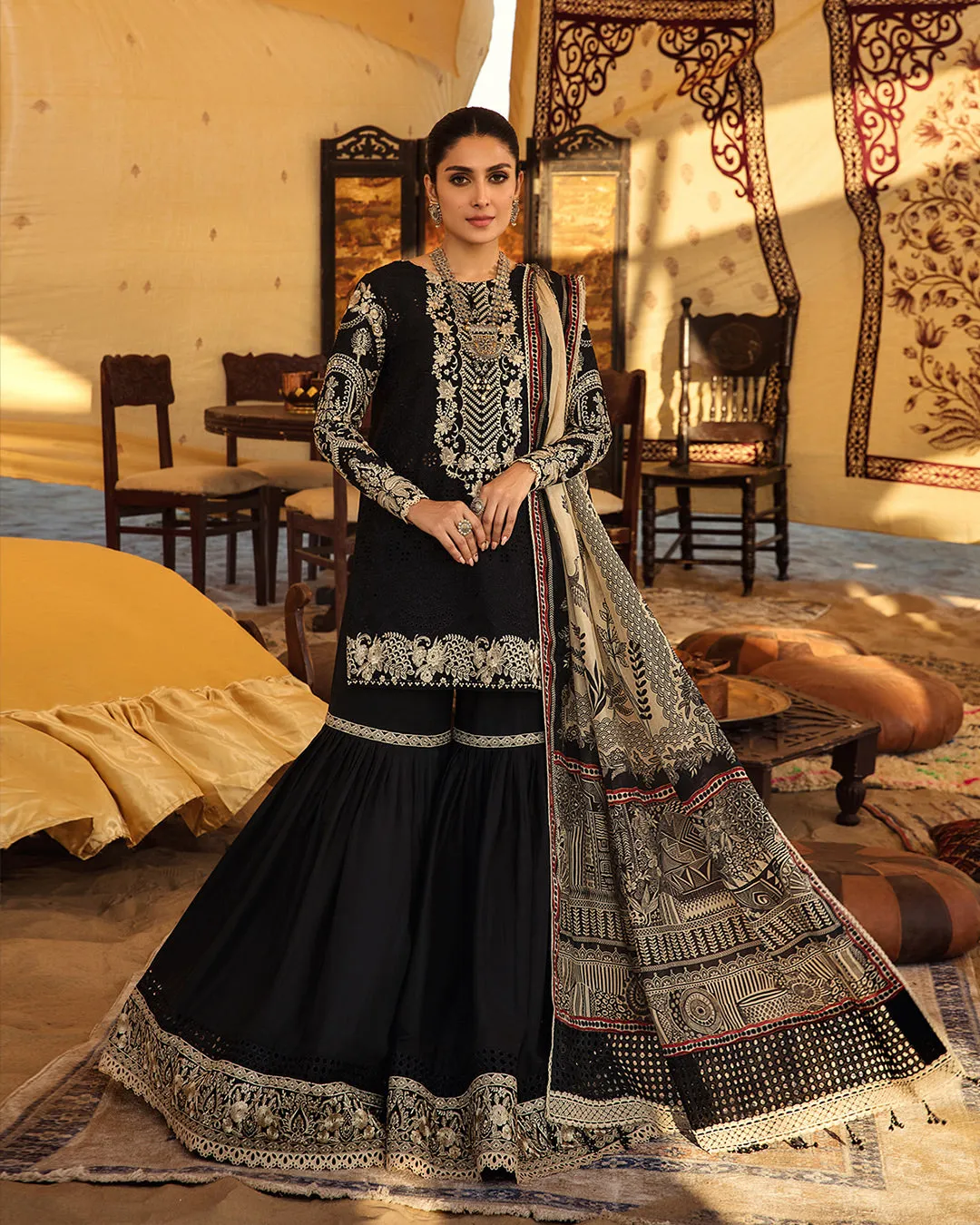 Faiza Saqlain | Lyle Luxury Lawn Collection 2023 | LEELAH