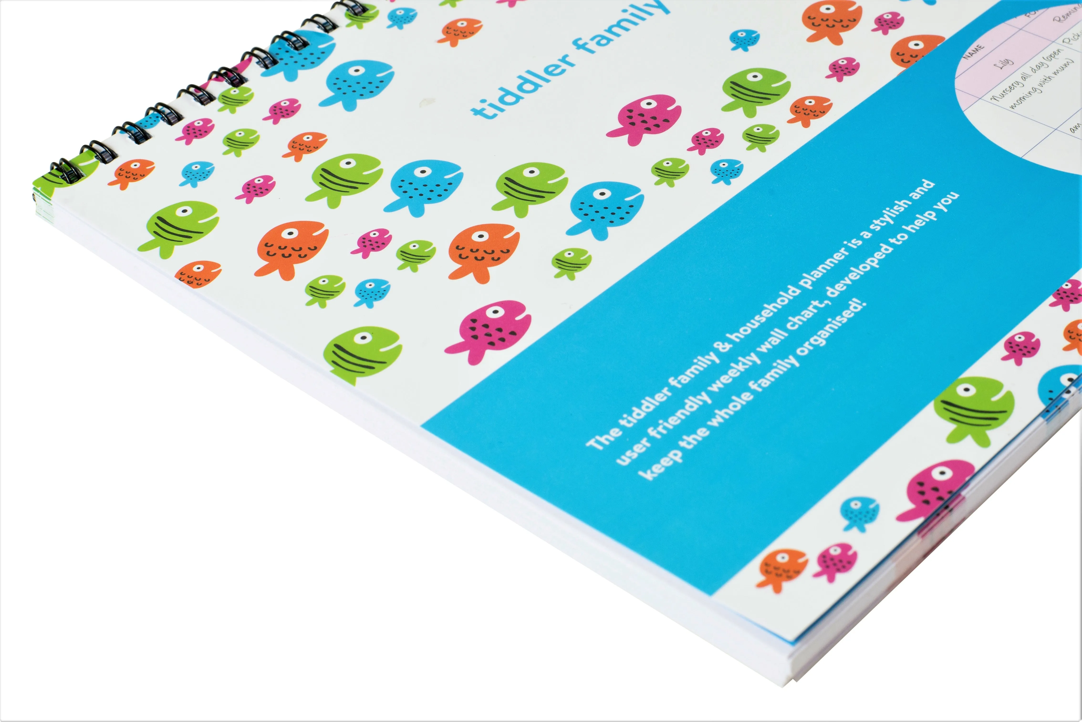 Family Weekly Household A4 Undated Planner Any Year Diary Suitable for any year / 2025