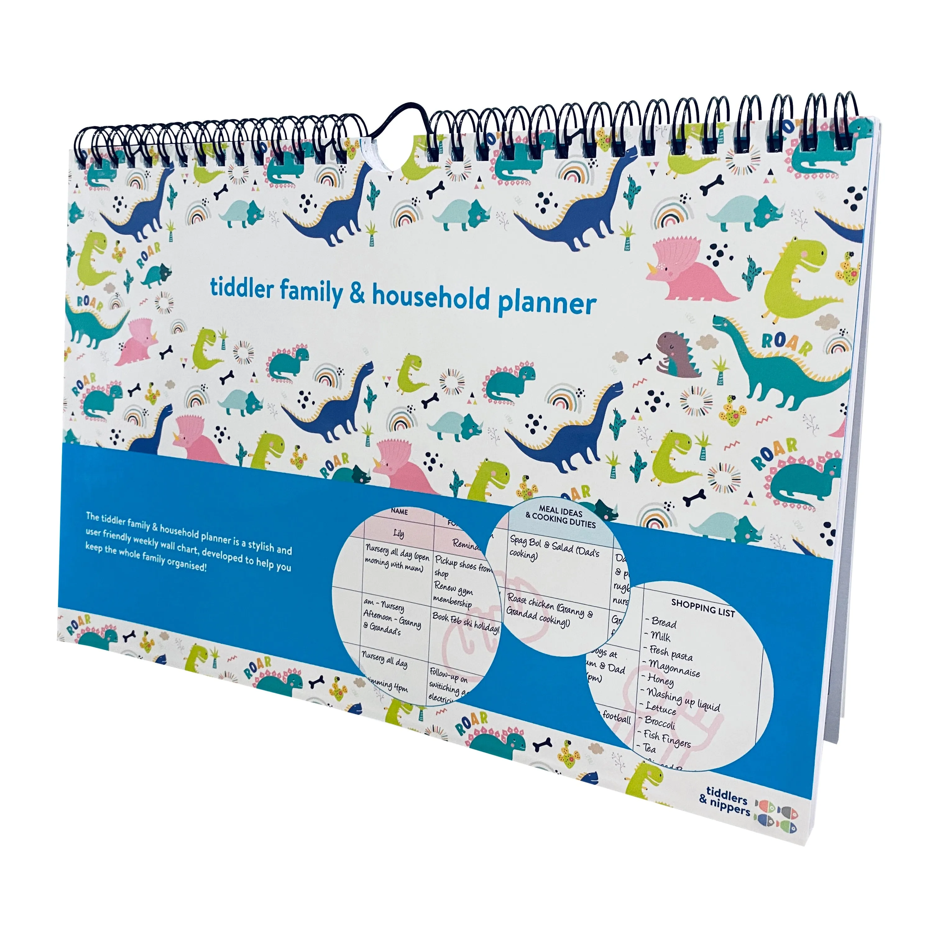 Family Weekly Household A4 Undated Planner Any Year Diary Suitable for any year / 2025